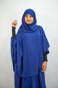 Cape avec hijab intégré Nude